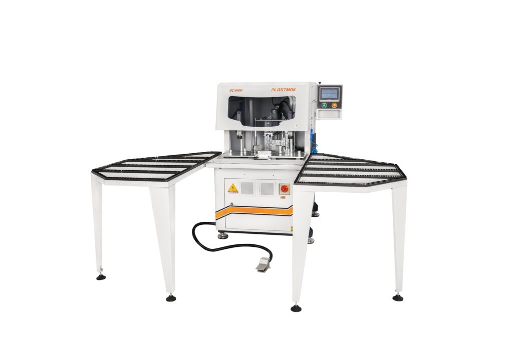 S.Ç6000 poloautomatické CNC začišťovací centrum s PLC (2 osy) – Fotografie 1